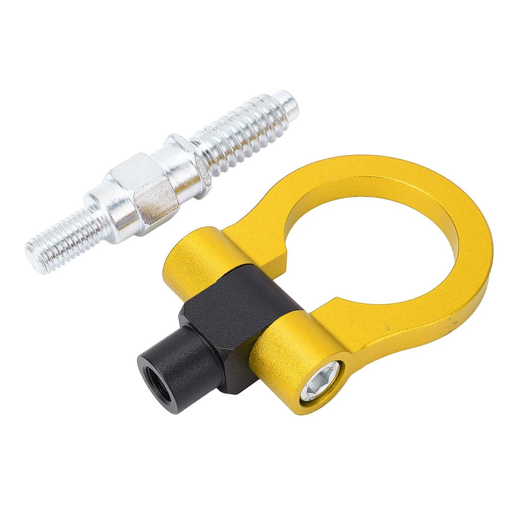 Hak holowniczy z uchem przyczepy Stop aluminium Stylowy wygląd Hak holowniczy z uchem zderzaka dla serii 1 3 5 X5 X6