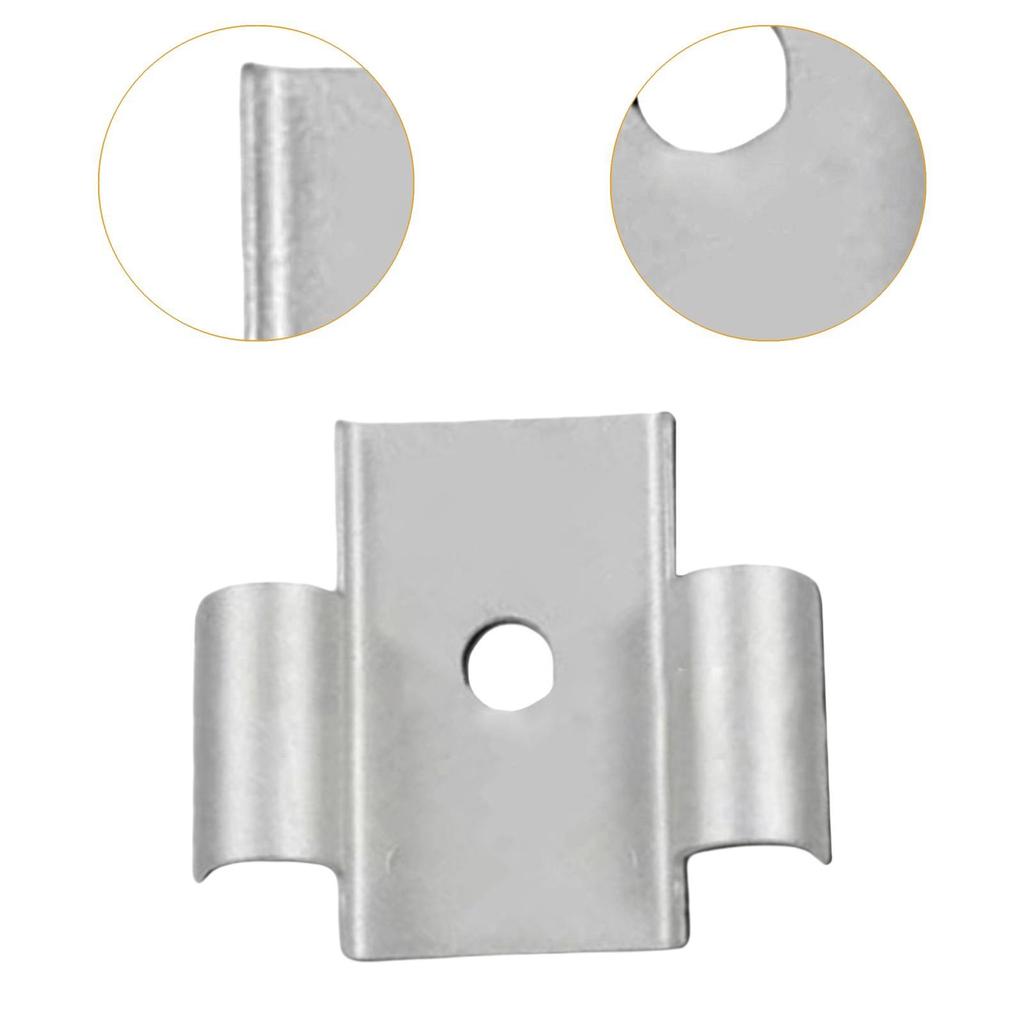 Upgraded Stainless Steel Brake Cable Clip Retainer with Parking Brake Cable Clamp for Car Brake Fittings and Brake Line Repair