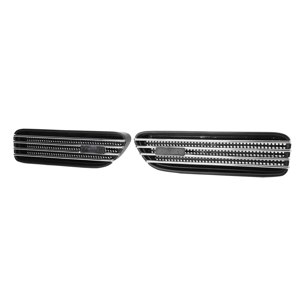 2PCS Side Vent Trim ABS for M Accessories Replacement for E46 Celsius E90 M3