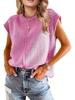 Summer 2026 Women's American-Style Slim Casual Streetwear Solid Color Trendy Comfortable Sweater.