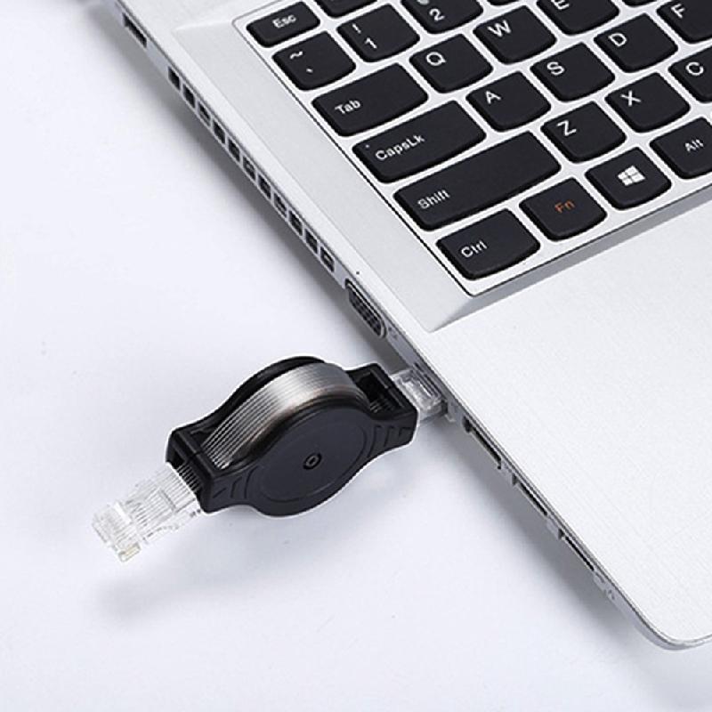 

4.9ФТ Популярний Портативний Висувний Кабель RJ45 Ethernet Провід LAN Кабель Інтернет Мережевий Кабель