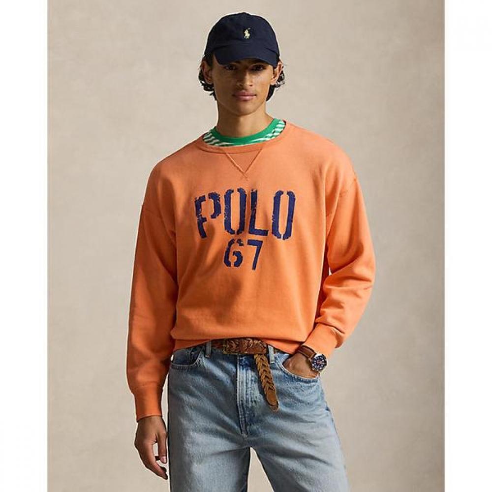 Polo Ralph Lauren Men S Fleece Graphic SweatShirt Vintage Fit  Mnpokni1682517180 S