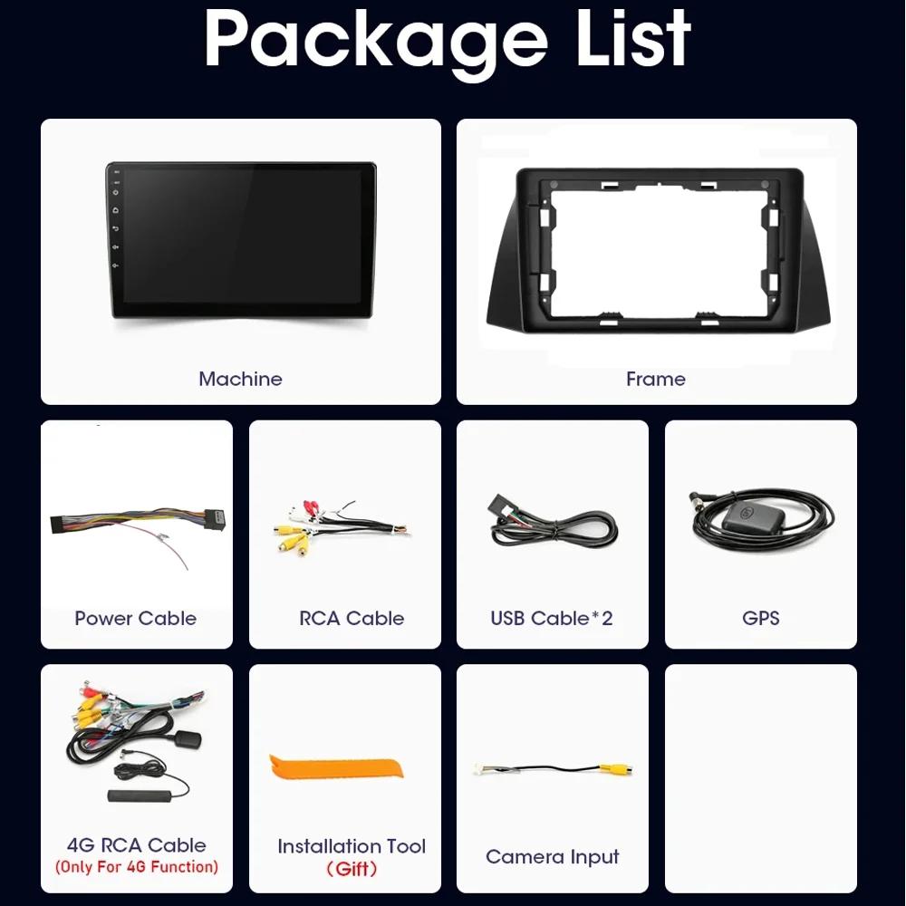 Carplay For Chery Tiggo T11 2005-2013 Android Auto Car Radio WIFI 4G Multimedia Video Player Autoradio Navigation GPS IPS Stereo