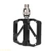 A1A2 Bearings Wide Flat Cycling Pedals Nonslip R27 Road Bicycles Pedals Aluminum Alloy Mountain Bicycles Pedals Enduring