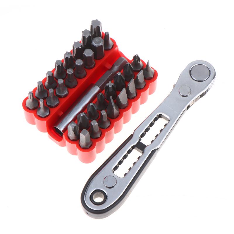 Space Saving Multi Function Ratchet Screwdriver for Difficult Angles Compact Versatile Tool for Office and Home Fixing