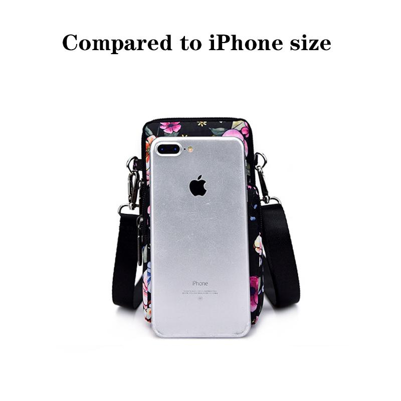 New Mobile Phone Bag Female Mini Small Bag Bag Shoulder Messenger Bag Wrist Coin Purse Leisure Movement Dancing Forearm Bag