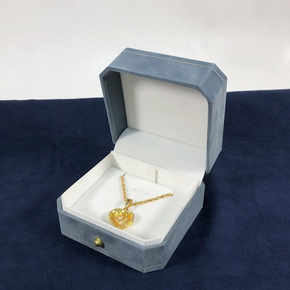 Elegant Necklace Bracelet Storage Case Octagonal Decorative Box Durable Jewelry Packaging Box