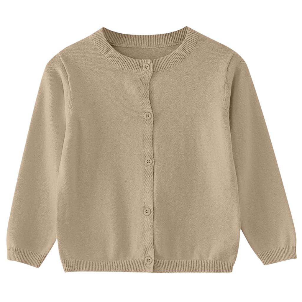 Toddler Kids Cardigan Sweater Knit Top for Boys and Girls
