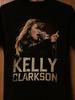 Kelly Clarkson - Tour 2012 - Schwarzes T-Shirt - Beidseitig bedruckt - L - Hanes
