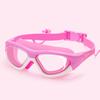 Waterproof Children's Swimming Goggles High-definition Anti-fog Wide-angle Large Frame Seal Wearing Earplugs Goggles for Kids2
