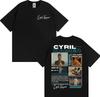 Rapper Cyril Kamer Reptil Album Tour Merch Tshirt Mens Harajuku Vintage Short Sleeve T Shirts Casual 100 Cotton
