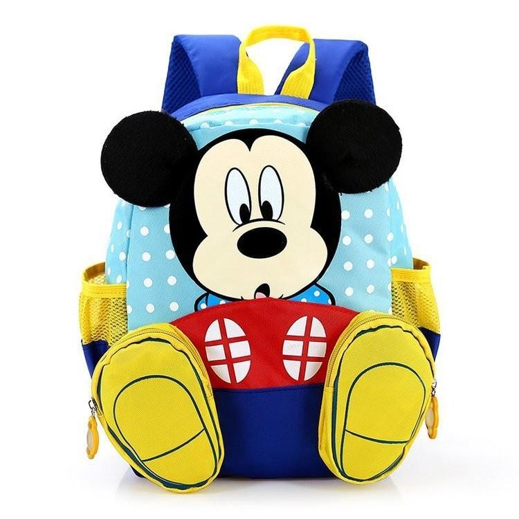 Cute Cartoon Backpack For Toddlers Nylon Lightweight Preschool Bag For Kids Boys And Girls Ages 2-5