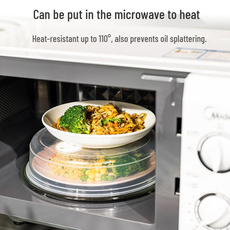 Multifunctional Food-Safe Lid for Microwave & Fridge: Oil-Proof, Fresh-Keeping, and Steaming Cover