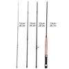Fly Fishing Rod 4-Piece Lightweight Fly Fishing Rod Fishing Poles Portable Fly Rod Fly Fishing Tools