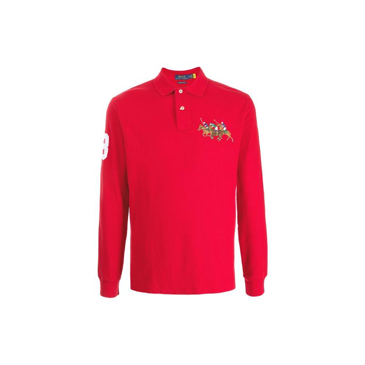 Polo Ralph Lauren Polo Shirts Men's Red Moderate 710814438-005