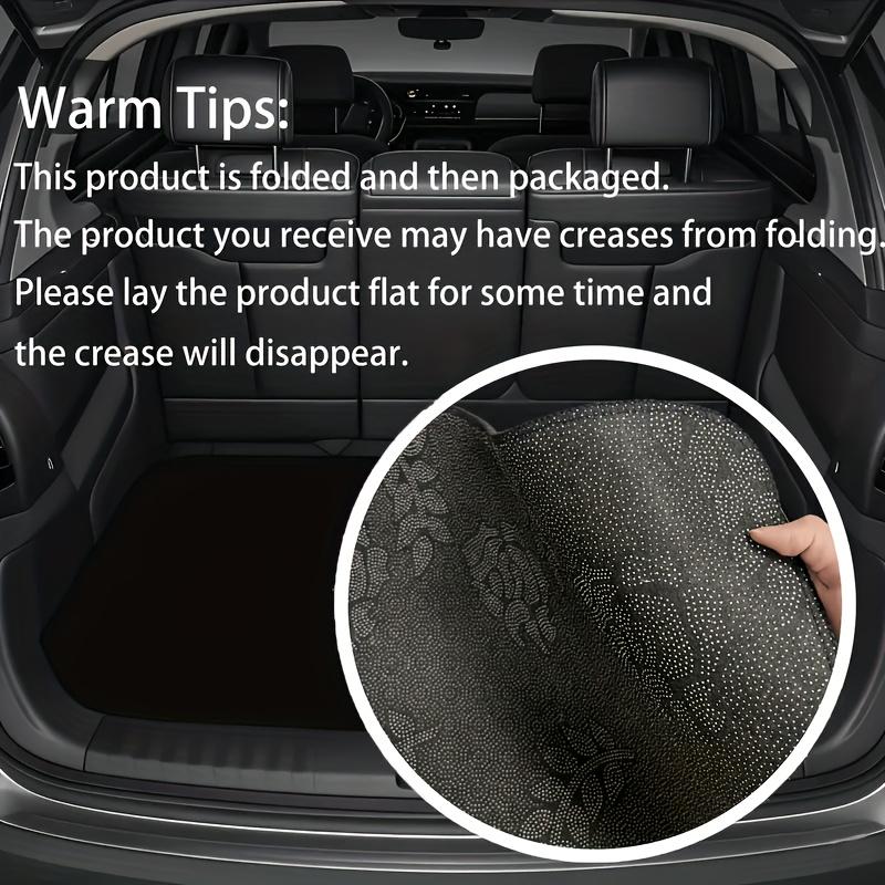 4pcs/Set Universal Car Front/Rear Foot Mats, All-Weather Fit For Cars, Crossovers And Trucks