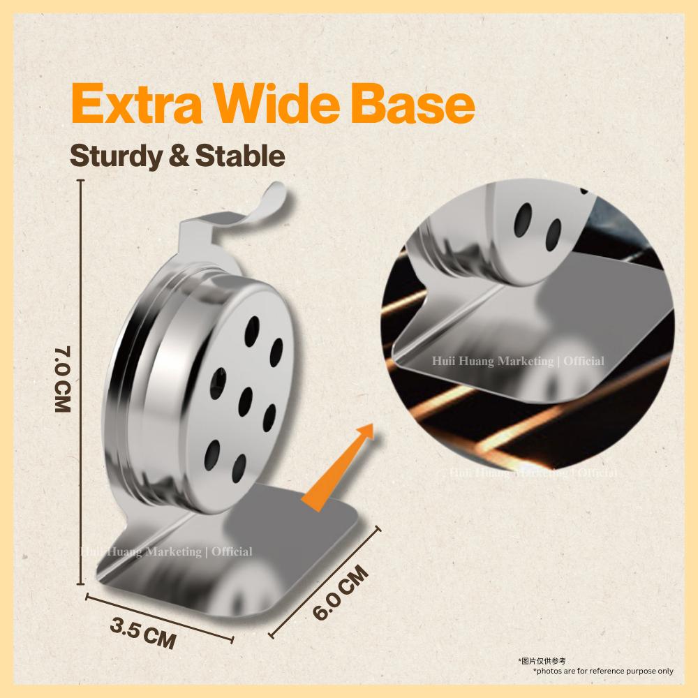 Oven Thermometer Accurate 50-300°C/100-600°F Grill Fry Chef Smoker Gauge Stainless Steel Thermo Meter Kitchen Cooking Baking