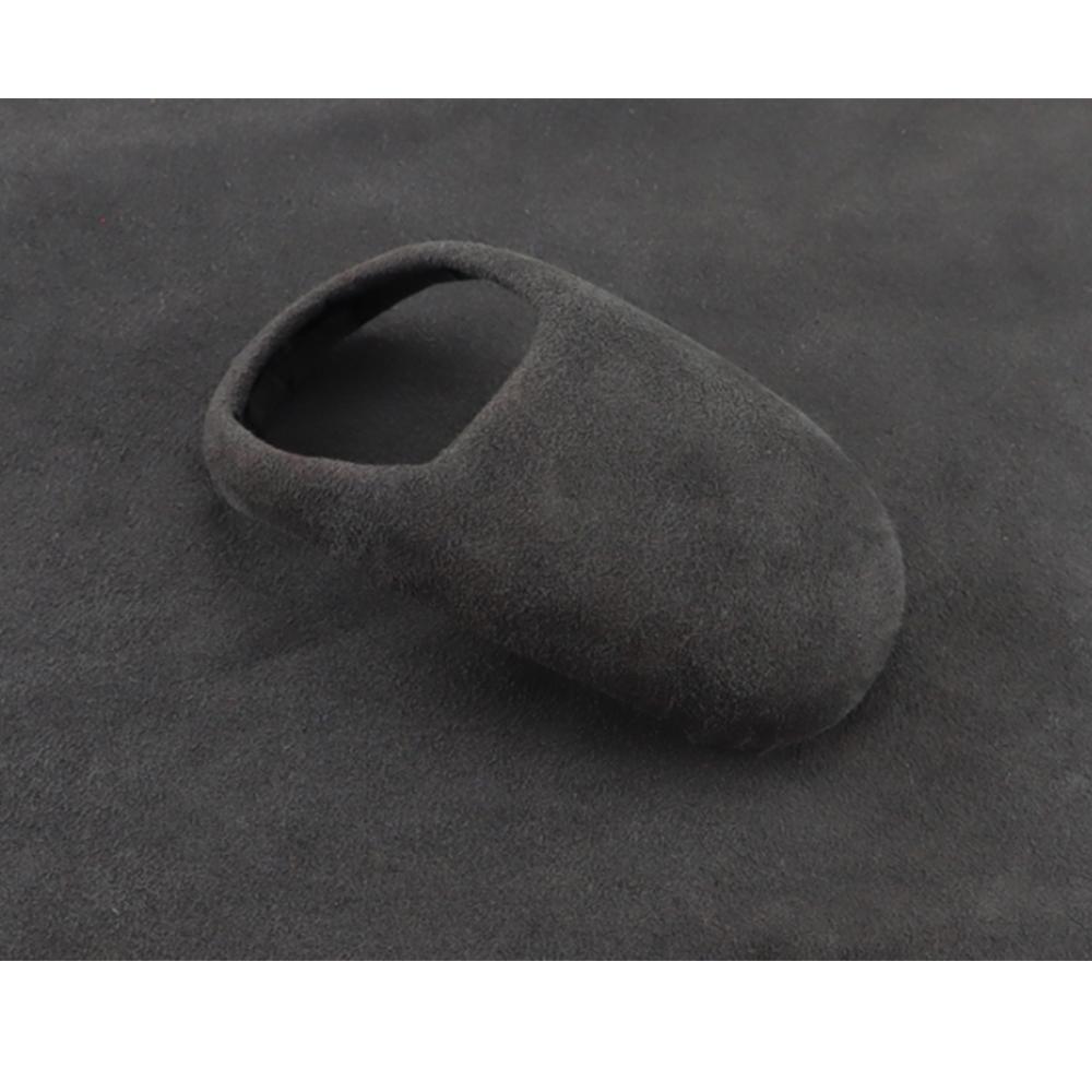 

Ручка переключения передач автомобиля, замшевая накладка на головку, отделка, стильный молдинг для салона автомобиля, аксессуар для Jeep Grand Cherokee 2014 2015 чёрный