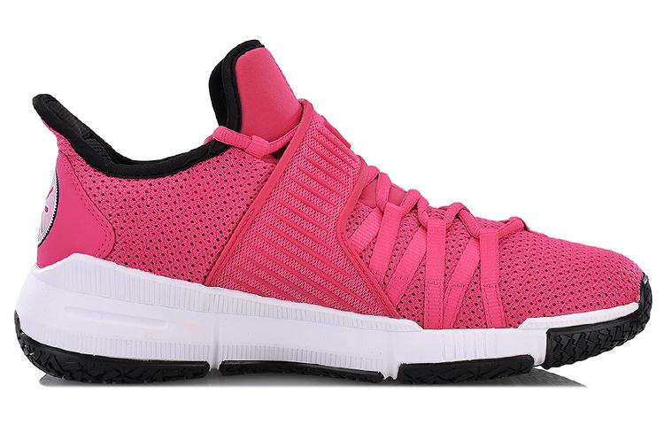 Li Ning Full Court Basketball Shoes Unisex Mid Top Red/Black ABCN017-5
