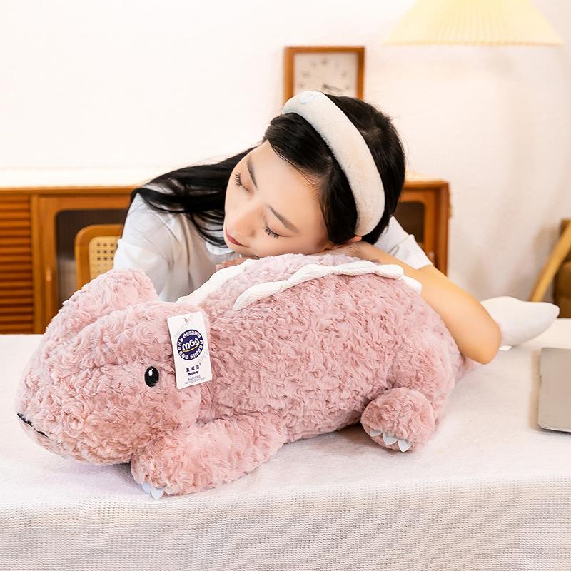 Cartoon Comfortable Ankylosaurus Plush Toys Pregnant Woman Sleeping Pillow Side Sleeping Pillow Office Cushion Dinosaur Doll