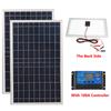 Kit Pannello Solare da Esterno 600W 300W 18V Policristallino Portatile Ricaricabile Cella Solare Generatore Solare per Illuminazione Casa Campeggio