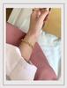 2022 Korean Trendy Pig Nose 18K Gold-Plated Titanium Steel Bracelet for Women