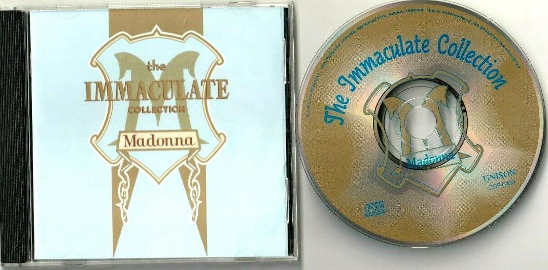 

[USED] Madonna The Immaculate Collection Picture Disc CD