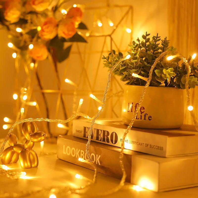 Spring Festival LED Starburst String Lights - Waterproof, Colorful, Flashing Decorative Lights for Dorms & Rooms