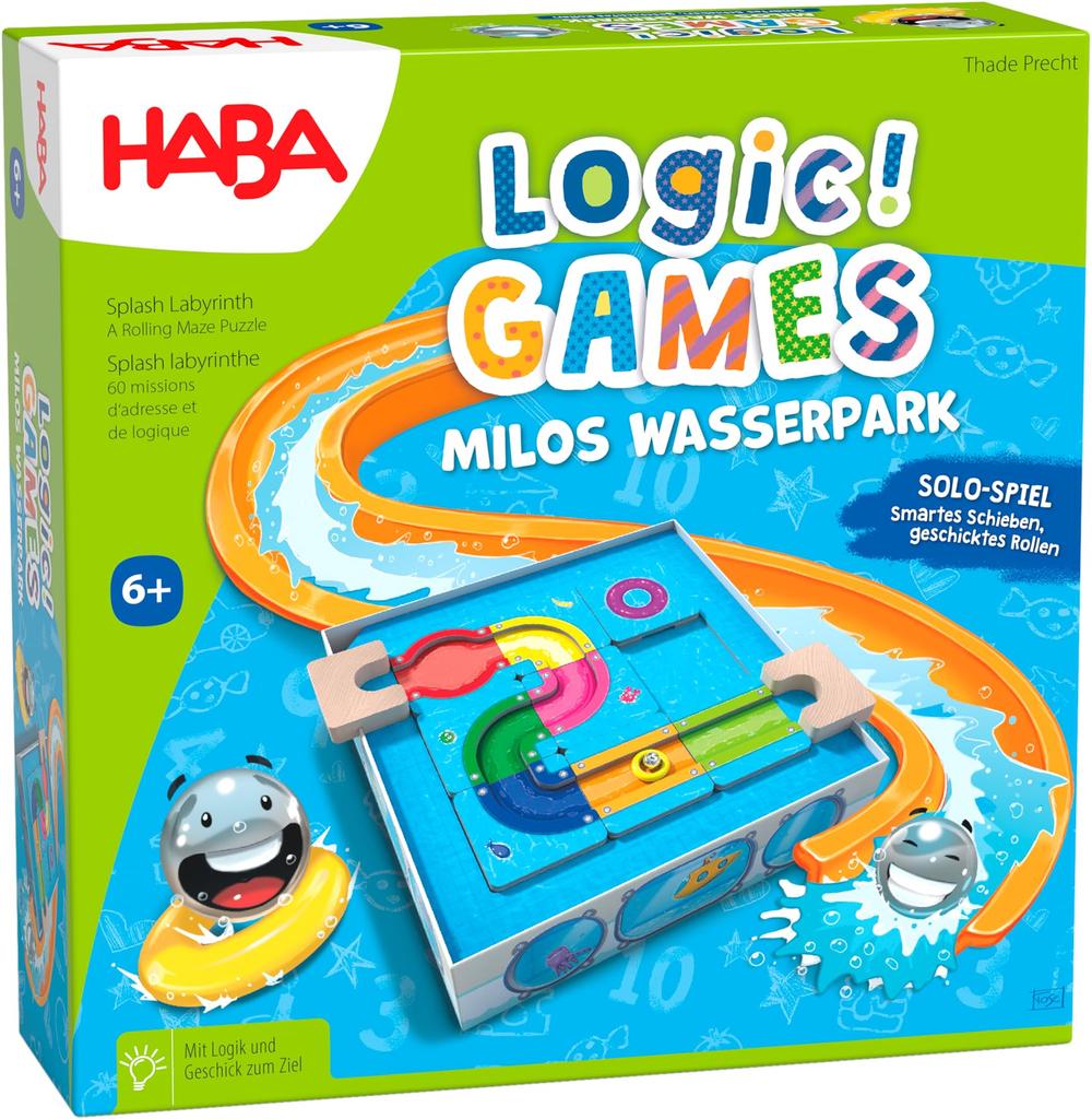 HABA Logic Game Water Slide HA6822