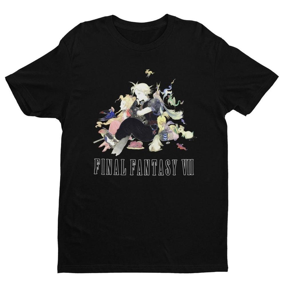 Футболка унисекс с графикой Клауда и Аэрис из Final Fantasy VII Подарок для фаната S-5XL Футболка унисекс XL