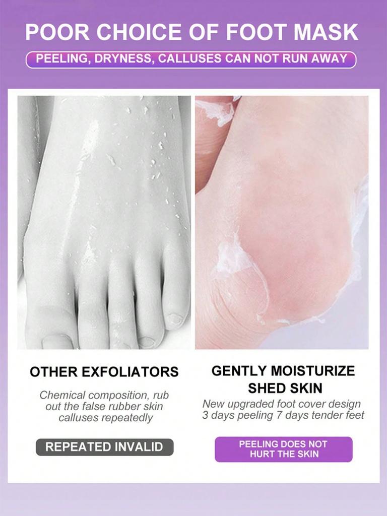 5/10 Packs Foot Peel Mask Deep Moisturizing Exfoliating Socks Soft Baby Feet Peeling Mask Foot Peel