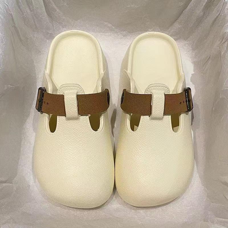 Yugui Dog Wears Bag Head Slippers In Early Autumn, Versatile, Soft, Trimmed Hook, Comfortable, Flat Bottom and Half Drag