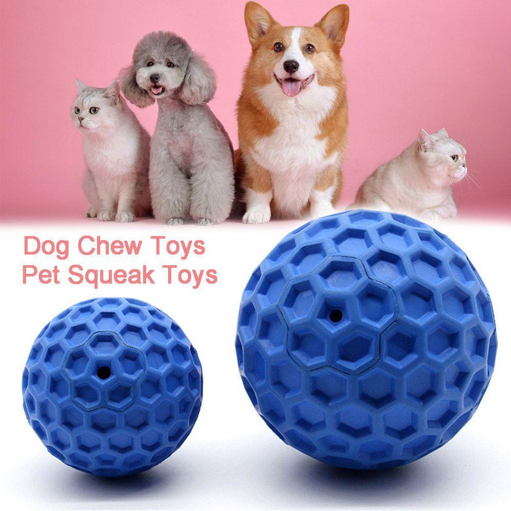 

Molar Bite Teeth Cleaning Interactive Dog Chew Toy Squeak Toys Pet Game Dog Toothbrush Ball