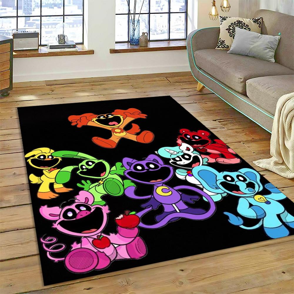 27 Style New Cute S-Smiling C-Critters Catnap Craftycorn Cartoon Carpet Rug for Living Room Bedroom Home Sofa,Non-slip Floor Mat