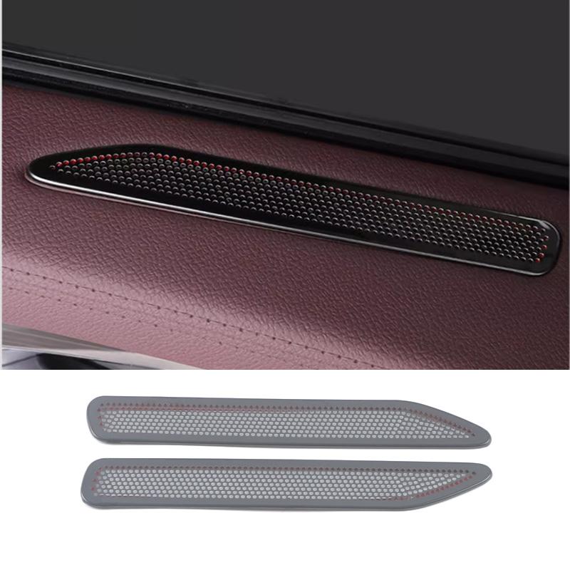 For Geely Monjaro KX11 -2024 Grand Koleos 2025 Decoration Accessories Steel speaker horn Cover 4 Door roof Loudspeaker Cover