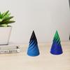 Decorative Ornaments 3D Printed Spiral Cone Toy Math Games Helix Screw Toy  for Kids