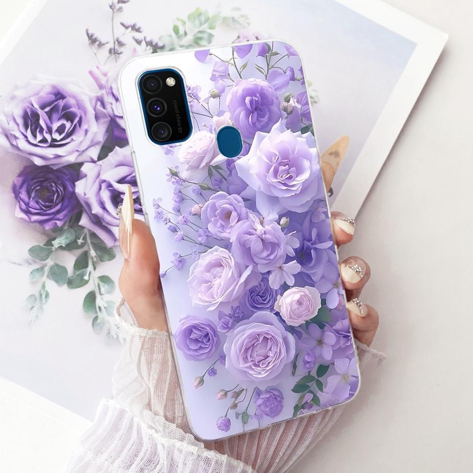 For Samsung Galaxy M21 Case SM-M215F New Fashion Painted Cover Soft Silicone Case For Samsung M21 2021 M 30 s Galaxy M30s Fundas