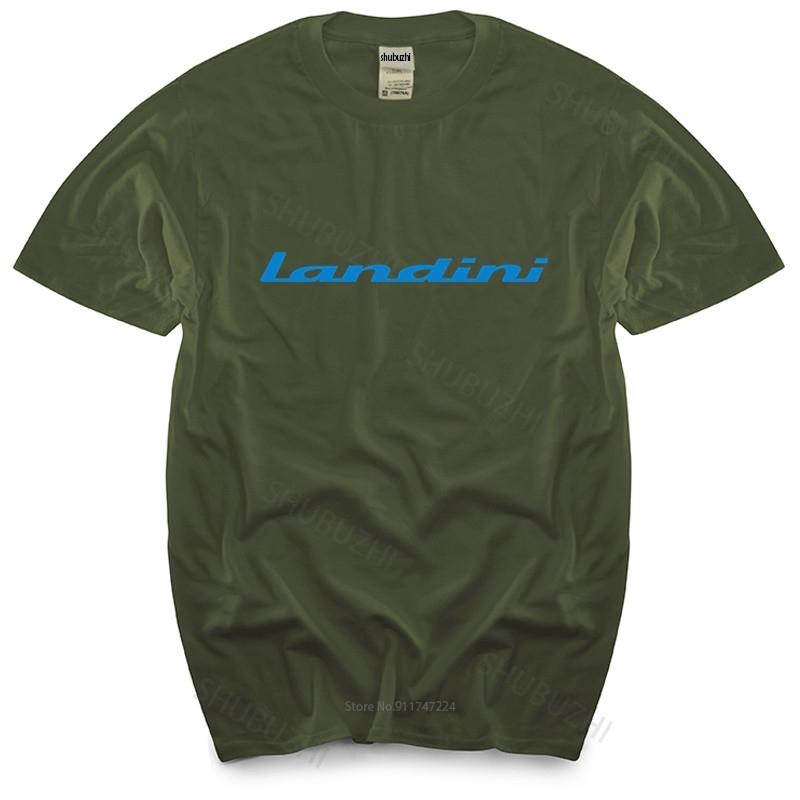 new fashion tshirt men crew neck tees Landini Tractors TShirt VARIOUS Tractor Farming many color tops fashion unisex tees