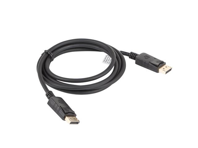 Kabel DisplayPort Lanberg M/M 1,8m 4K v1.2 czarny