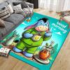 1pc Stitch Pattern Area Rug Soft Flannel Floor Mat for Living Room,Office,Bedroom and Carpet,Sofa Coffee Table Floor Mat