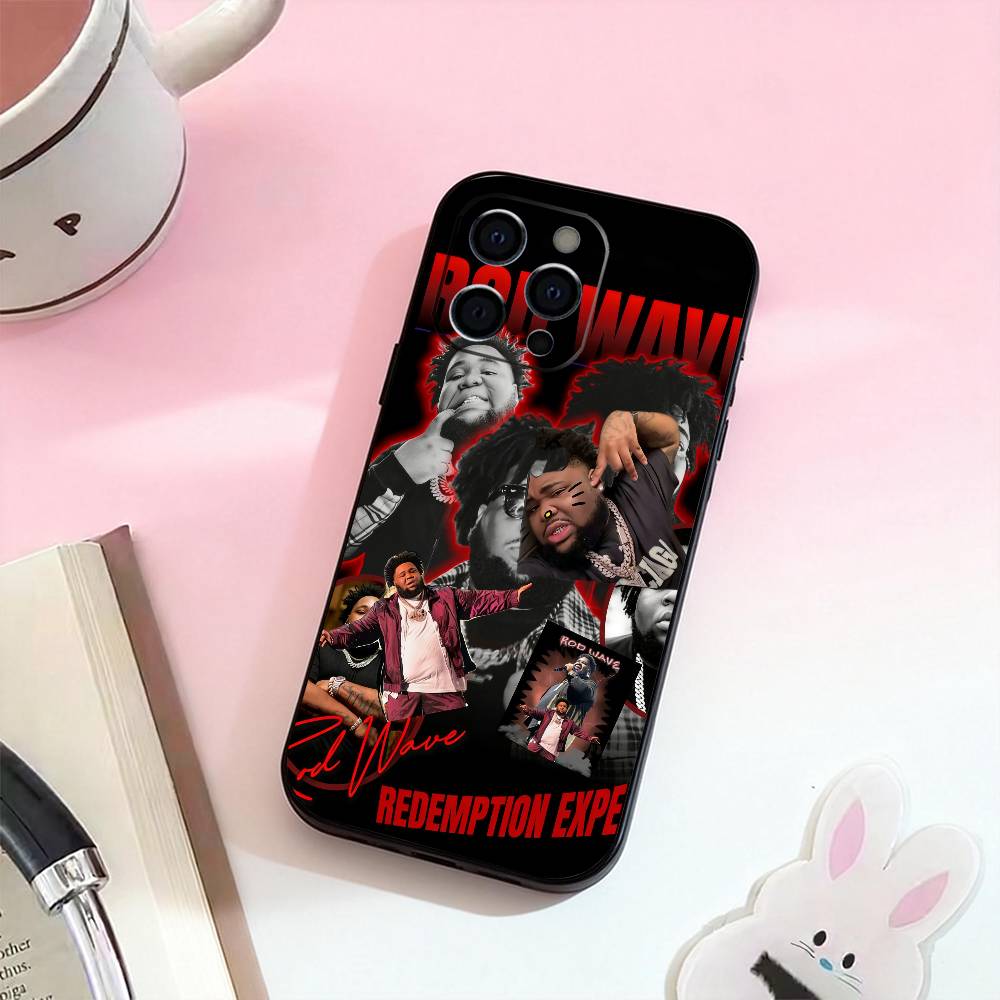 Rapper R-Rod Wave Phone Case For iPhone 17,16,15,14,13,12,11 Plus,Pro,Max,XS Silicone Soft Cover