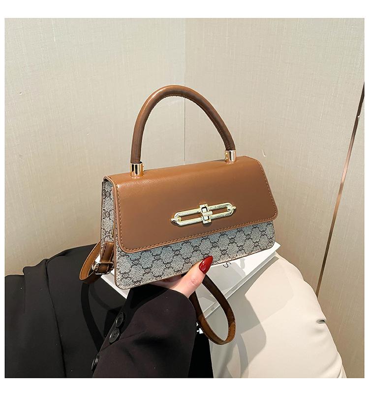 Handbag Women's 2025 New Fashion Niche Shoulder Bag Textured Foreign Versatile Messenger Bag Box Bag