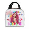 Karol G Manana Sera Bonito Insulated Lunch Bag for Women Children Portable Food Boxes Thermal Lunch Box Tote