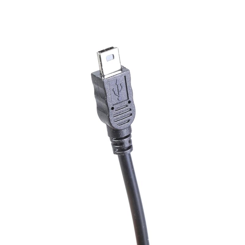 Tragbarer USB C Buchse auf Doppel Mini USB 5Pin Stecker Splitter USB Splitterkabel Typ C Ladekabel für Typ C Gerät