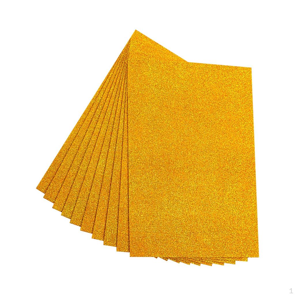 DIY Glitter Sponge Cardstock Craft Flash Paper for Collages Board
