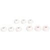 Memory Foam Ear Tips Silicone Comfortable Perfect Fit Replacement Ear Tips for IOS Earbuds Pro One Pair Each of Small,