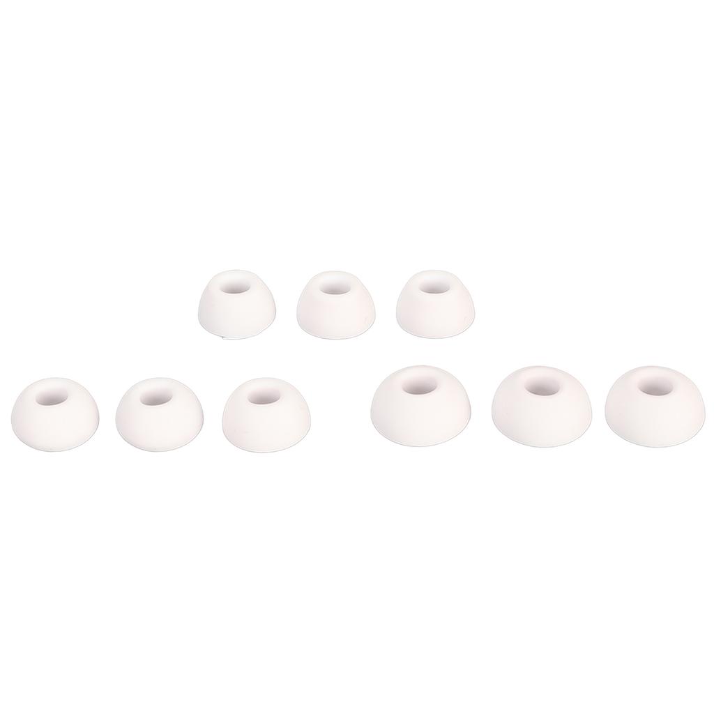 Memory Foam Ear Tips Silicone Comfortable Perfect Fit Replacement Ear Tips for IOS Earbuds Pro One Pair Each of Small,