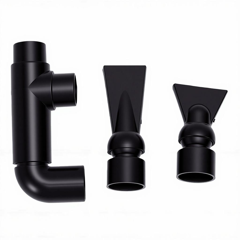 Fish Tank Double Nozzle PVC Aquarium Tanks Outlet Water Outflow Pipe Connector Versatile Tube Accessory External