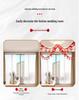 Wedding Decoration Set: Living Room Floral Accents & Double Happiness Décor for Newlywed Home