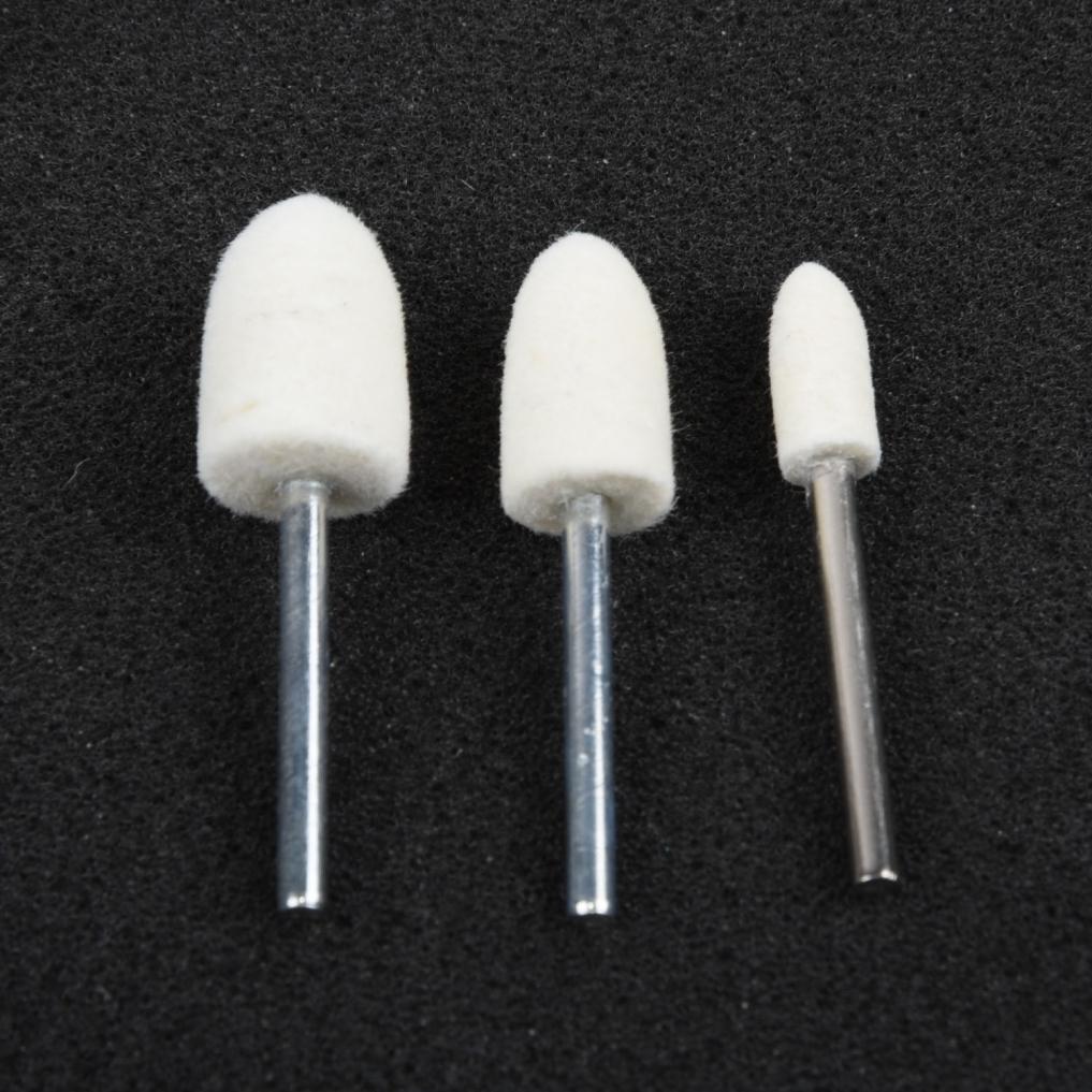 Accessories Felt Buffing Wheels Beige For Wood Jewellery